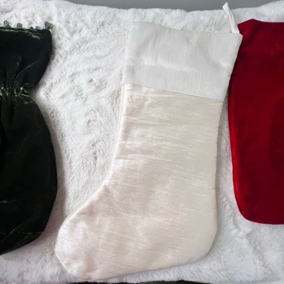 3 Piece Holiday Stocking & Wine Bottle Carrier Bundle - Picture 3 of 16